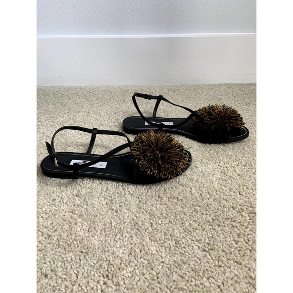 Zara Pom Pom Sandals - Picture 3 of 6